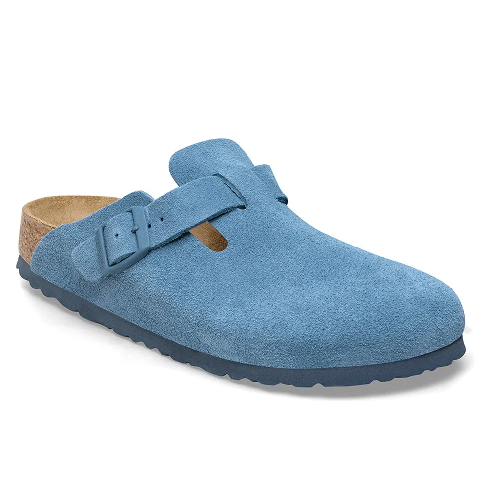 Birkenstock Boston Suede Elemental Blue