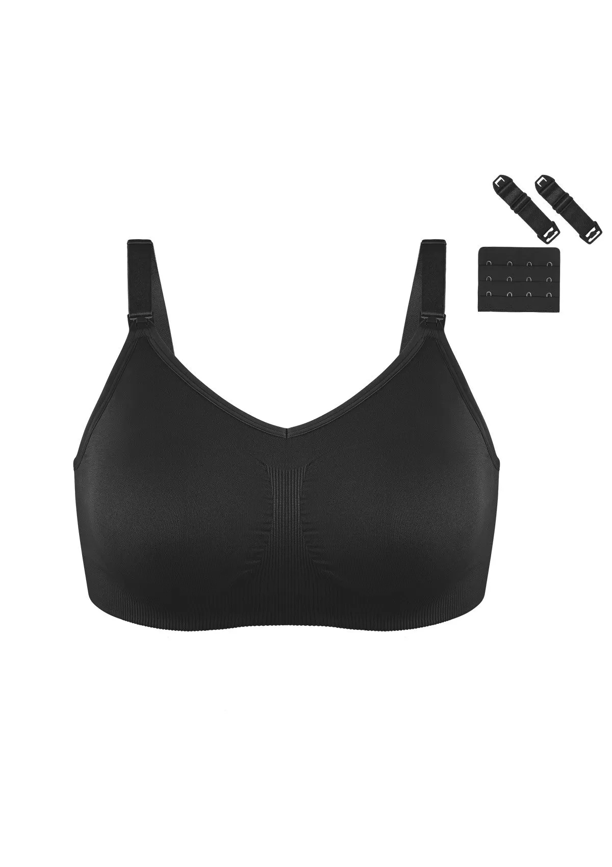 ComfyCare Seamless Full Coverage Wireless Padded Nursing Maternity Bra