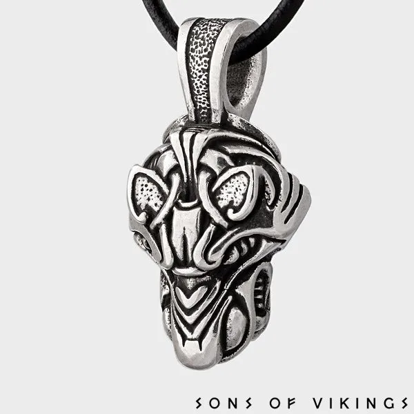 Fenrir Necklace - Bronze or Sterling Silver