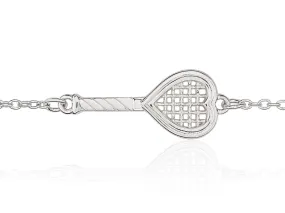 Heart Racquet Bracelet