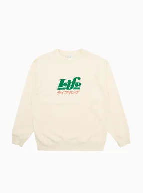 Life Sweatshirt Ecru