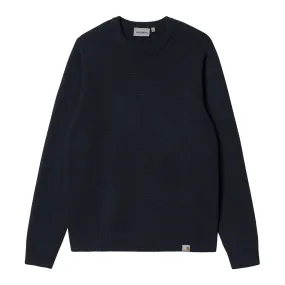 Maglione Carhartt WIP  Allen Sweater Blu Navy