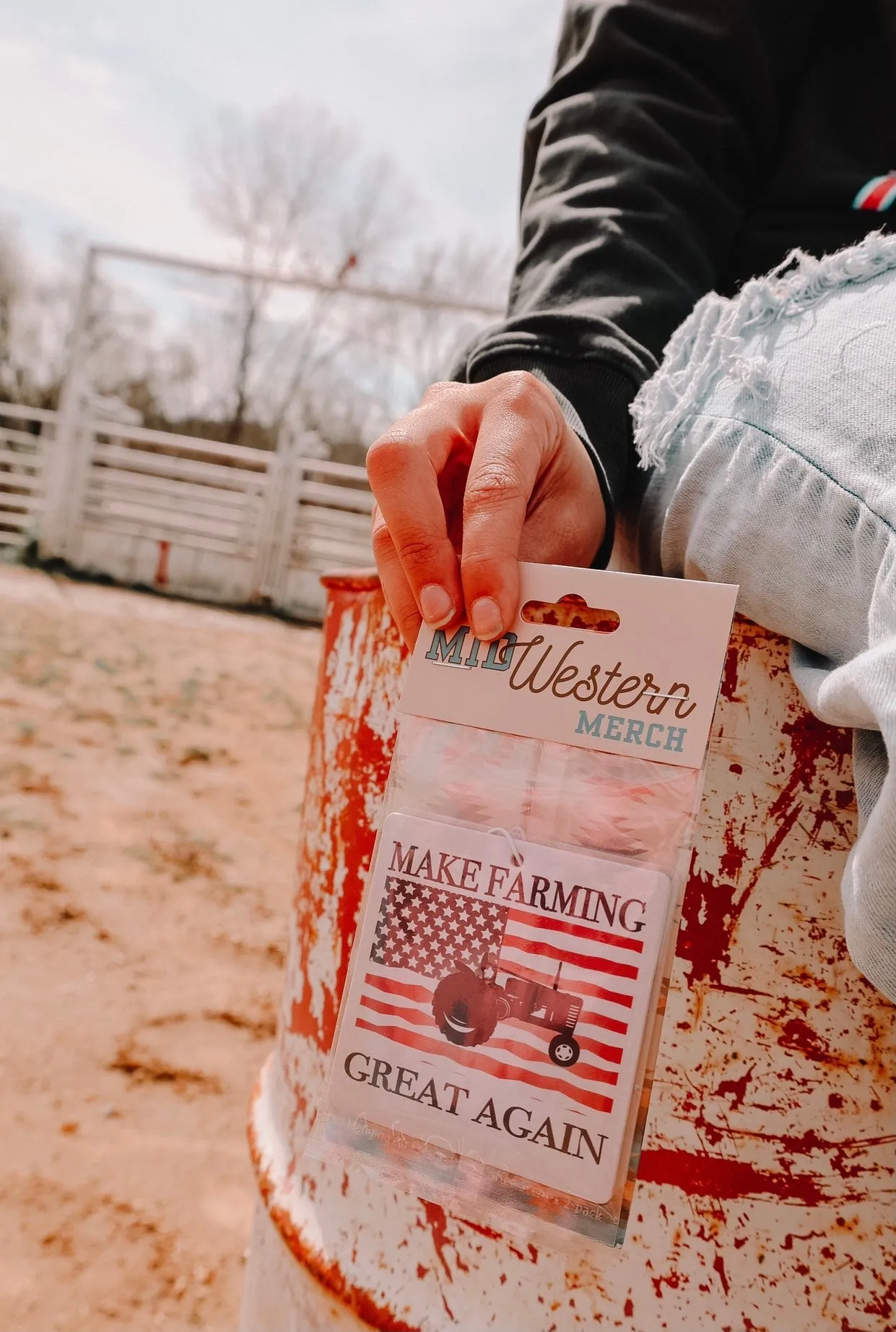 Make Farming Great Again Air Freshener