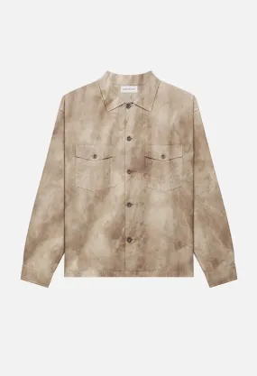 Military Workshirt / Desert Tie Dye