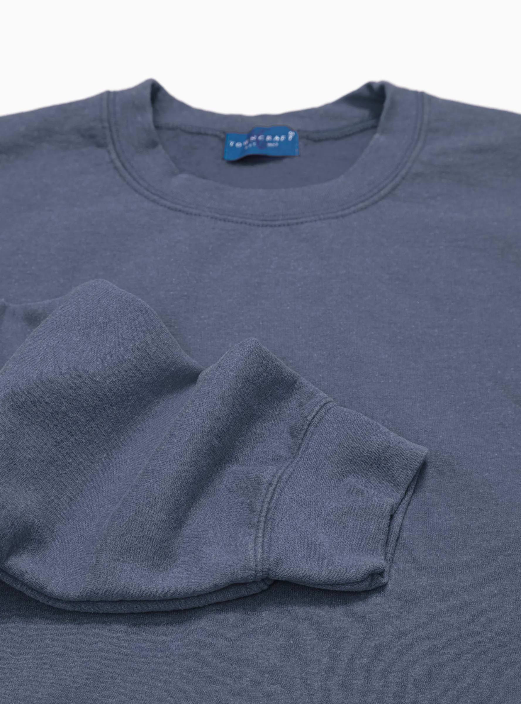 Pigment Dyed Sweatshirt Navy