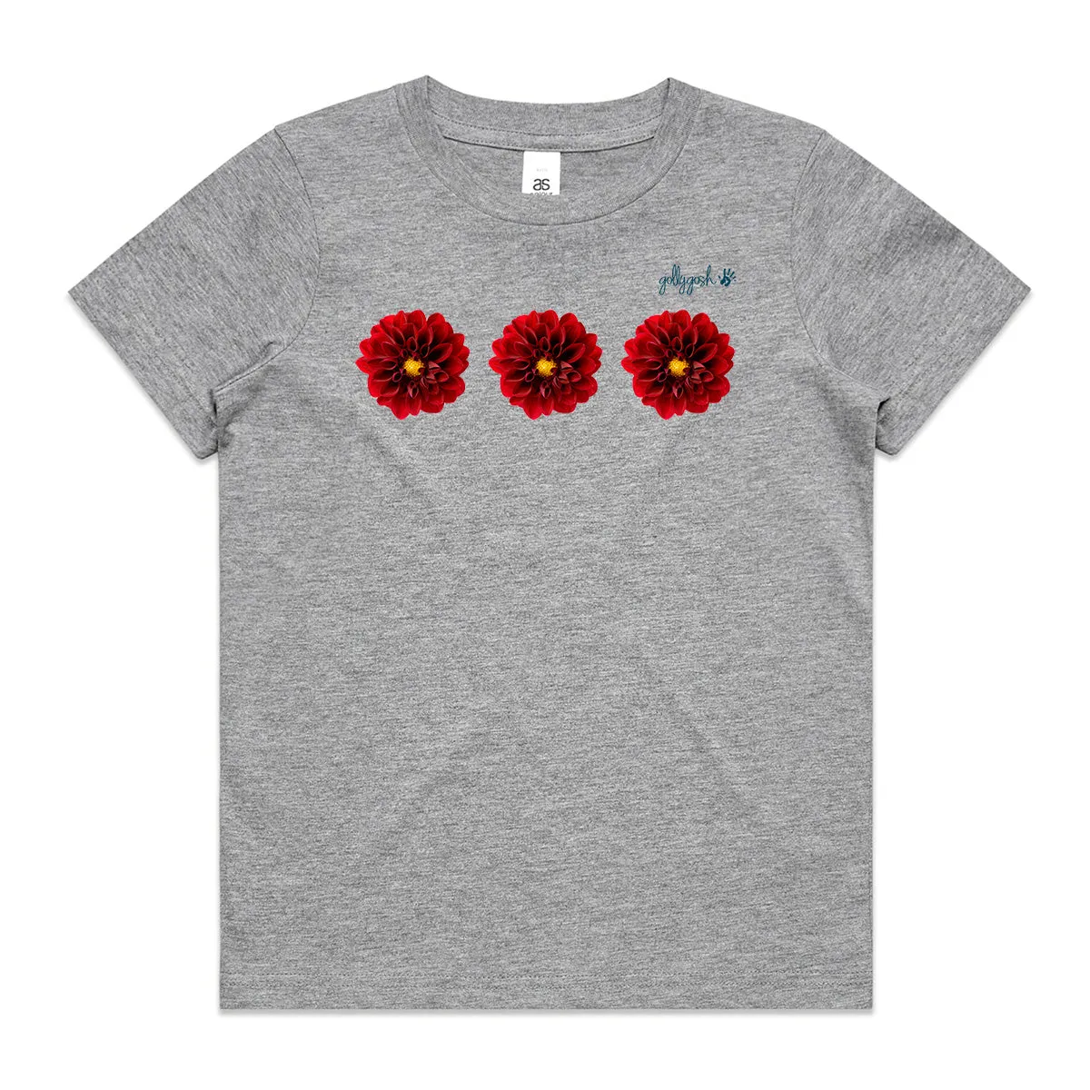 Red Dahlias - Kids Tee