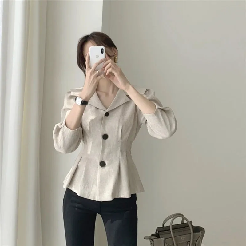 Summer Casual Blouse for Woman Over shirt Female