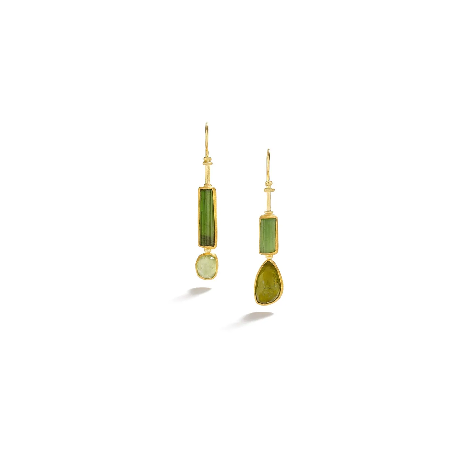 Tourmaline Earring on Wire