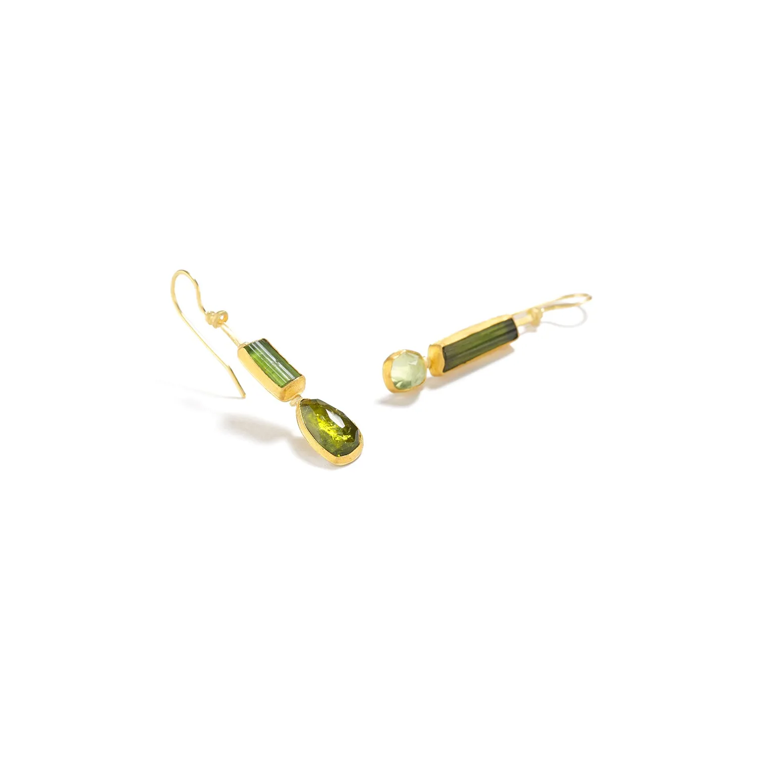 Tourmaline Earring on Wire