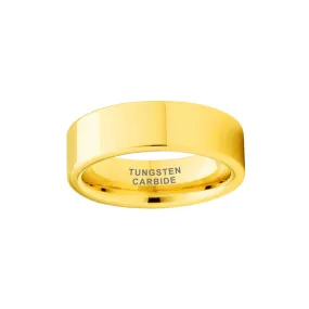 TUNGSTEN GOLD SQUARE BAND