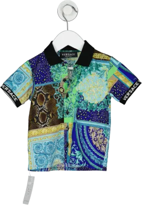 Versace Multicoloured Barococco Printed Shirt 18-24 Months